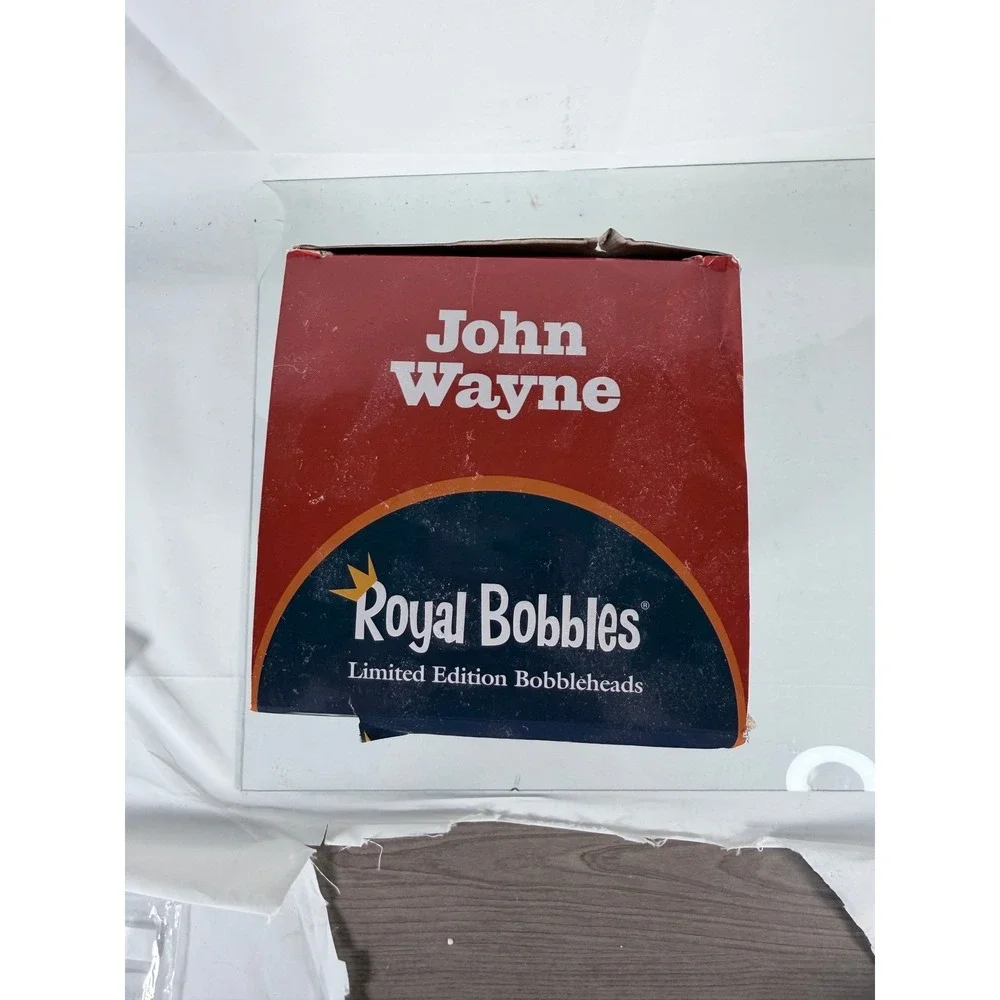 Royal Bobbles John Wayne The‎ Duke Western Cowboy Limited Edition Bobblehead New